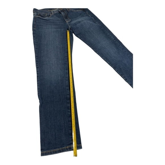 BANANA REPUBLIC Factory women's Straight Ankle Medium wash jeans Size 27 /4 EUC - Picture 10 of 12